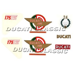 Jgo adhesivos Ducati 175 1ª S