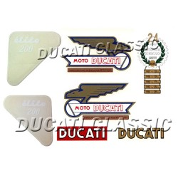 Jgo adhesivos Ducati 200 Elite 2ª S