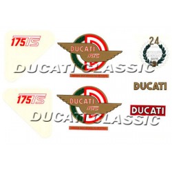 Jgo adhesivos Ducati 175 1ª S