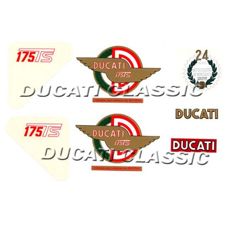 Jgo adhesivos Ducati 175 1ª S