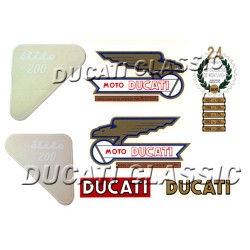 Jgo adhesivos Ducati 200 Elite 2ª S