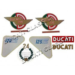 Jgo adhesivos Ducati 125 TS